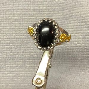 Imitation Onyx Ring